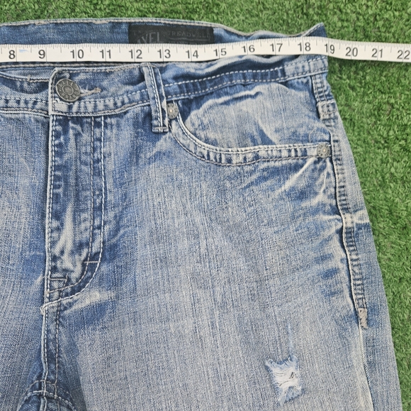 Mens TK Axel TREADWELL Relaxed Straight Fit Jeans 36x30 KENSINGTON AX41007-3 - Picture 7 of 14